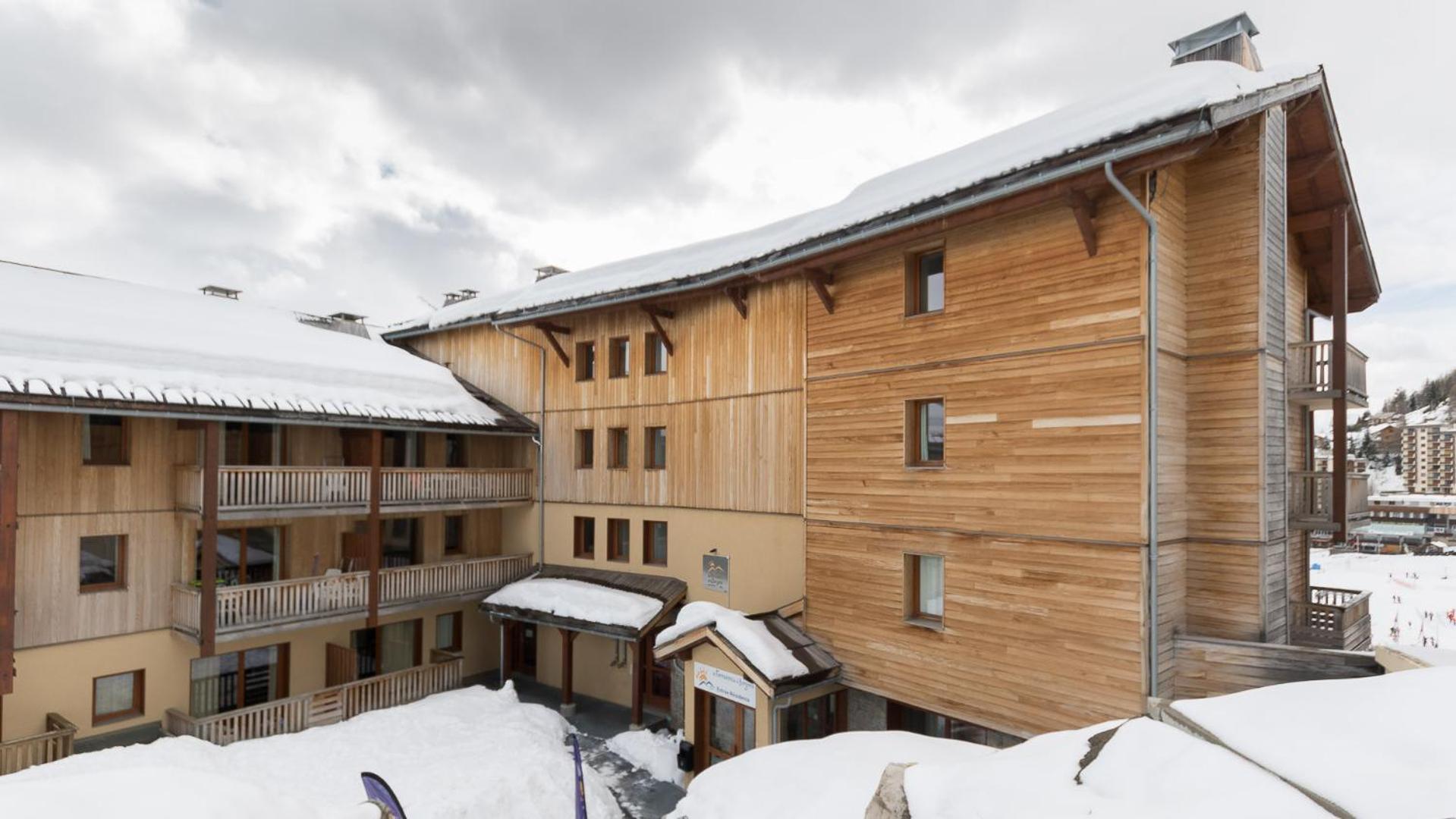 B203- Appartement 2 Pieces Cabine 6 Personnes Orcières Exteriör bild