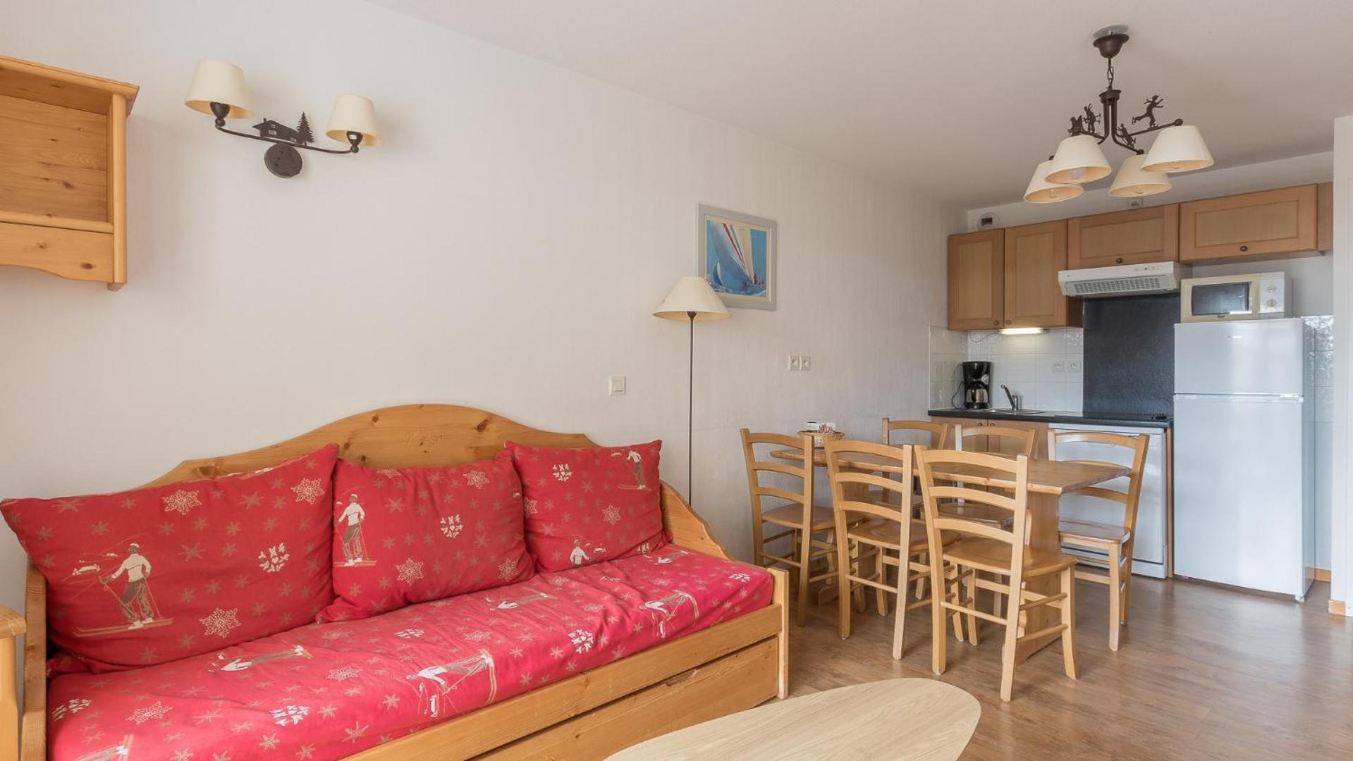 B203- Appartement 2 Pieces Cabine 6 Personnes Orcières Exteriör bild
