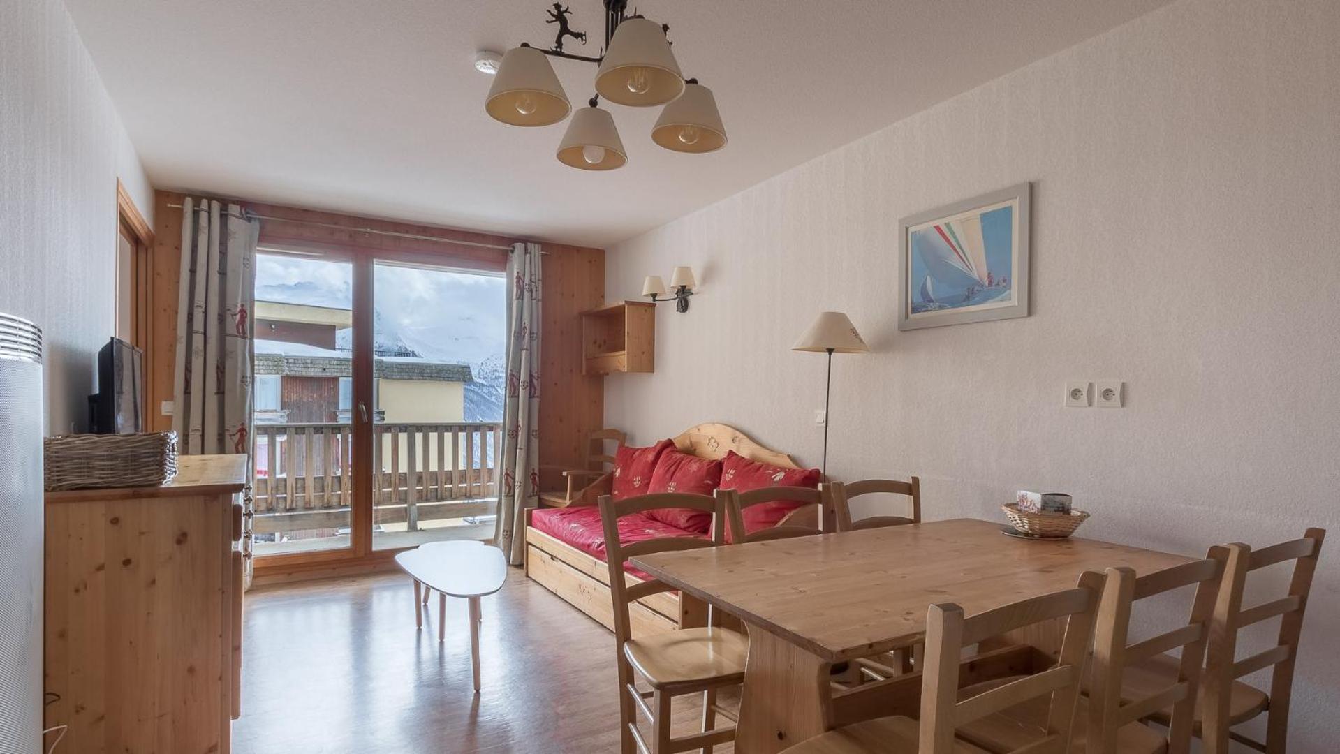 B203- Appartement 2 Pieces Cabine 6 Personnes Orcières Exteriör bild